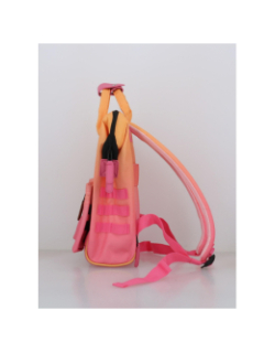 Sac à dos adventurer small cabourg rose et orange - Cabaïa