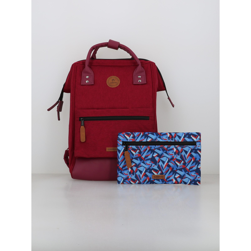 Sac à dos adventurer medium santiago de cuba bordeaux - Cabaïa
