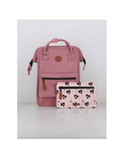 Sac à dos adventurer small bari rose - Cabaïa