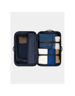 Valise souple medium a motif amiens noir - Cabaïa