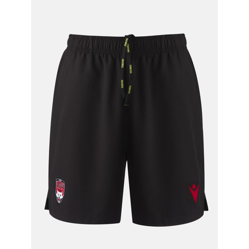 Short officiel training tech lou rugby noir homme - M Com
