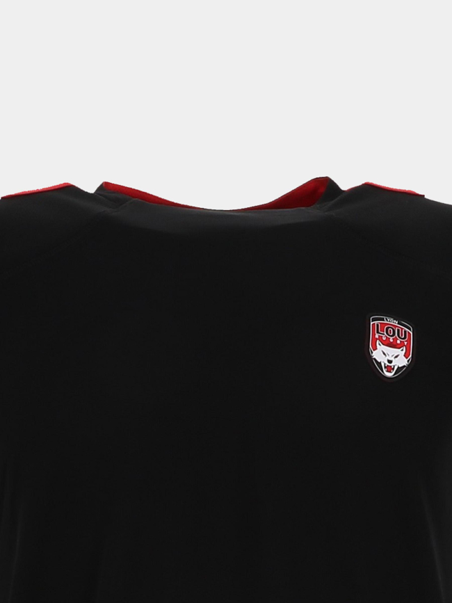 T shirt lyon lou rugby training noir enfant - M Com