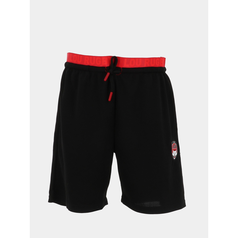 Short d'entrainement lou rugby noir enfant - M Com