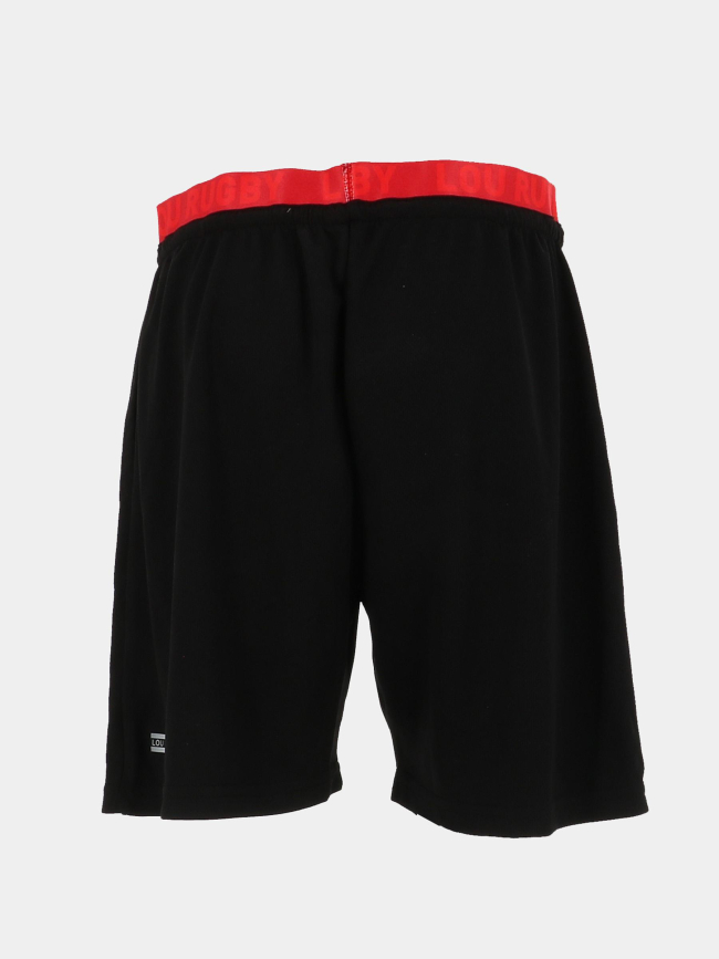 Short d'entrainement lou rugby noir enfant - M Com