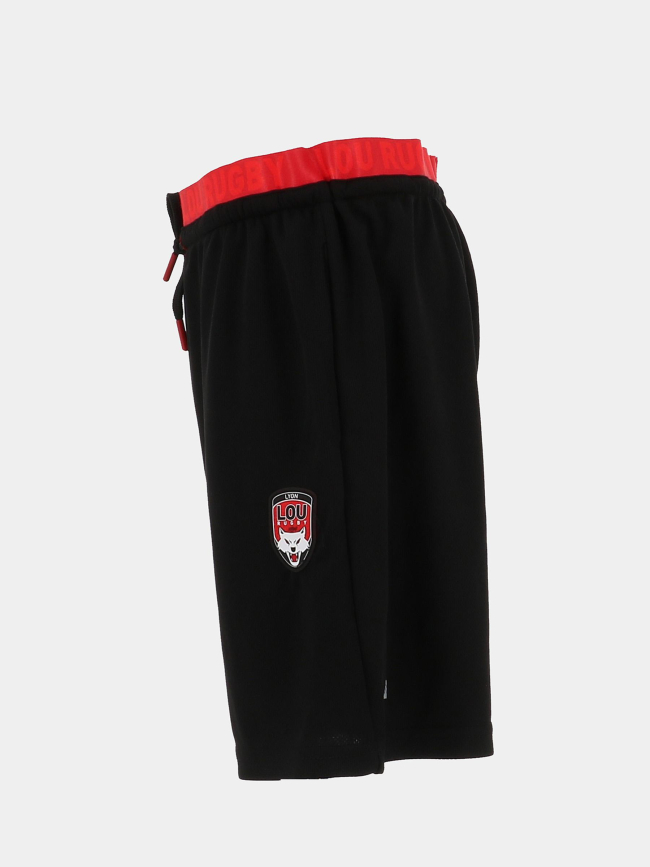 Short d'entrainement lou rugby noir enfant - M Com