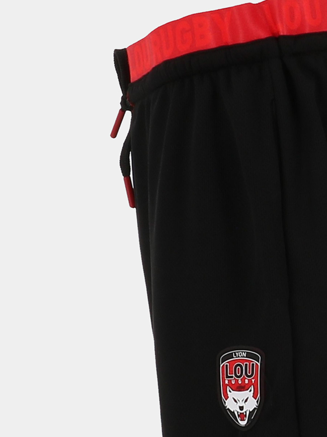 Short d'entrainement lou rugby noir enfant - M Com