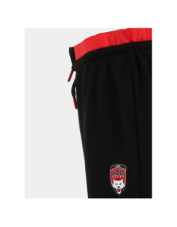 Short d'entrainement lou rugby noir enfant - M Com