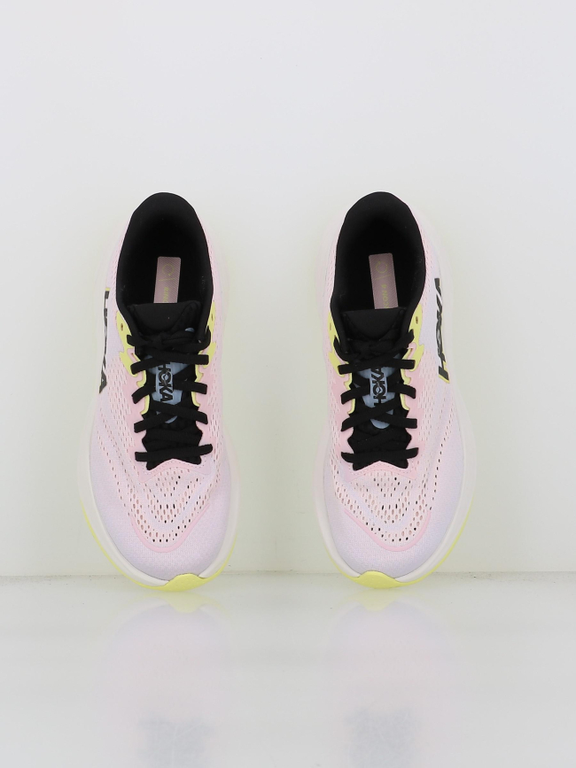 Chaussures de running rincon 4 rose jaune femme - Hoka