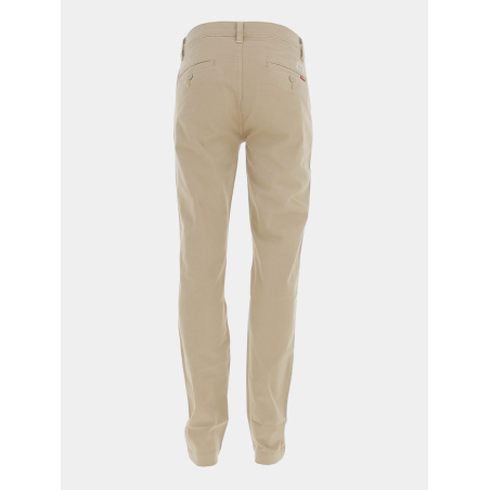 Damart Pantalons Chino Homme De Couleur Marron 2257009-marron