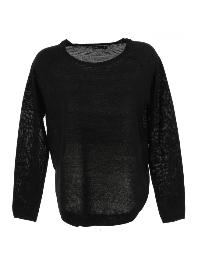 Pull fin caviar noir femme - Only