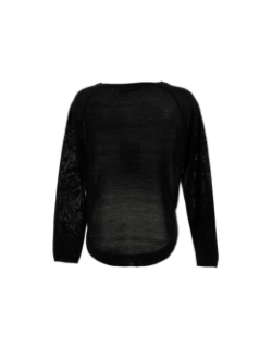 Pull fin caviar noir femme - Only