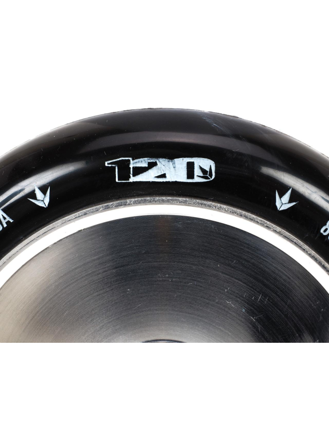 Roue de trottinette hollow polished 120mm noir - Blunt