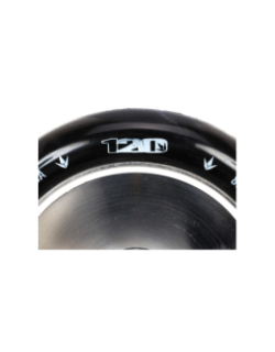 Roue de trottinette hollow polished 120mm noir - Blunt
