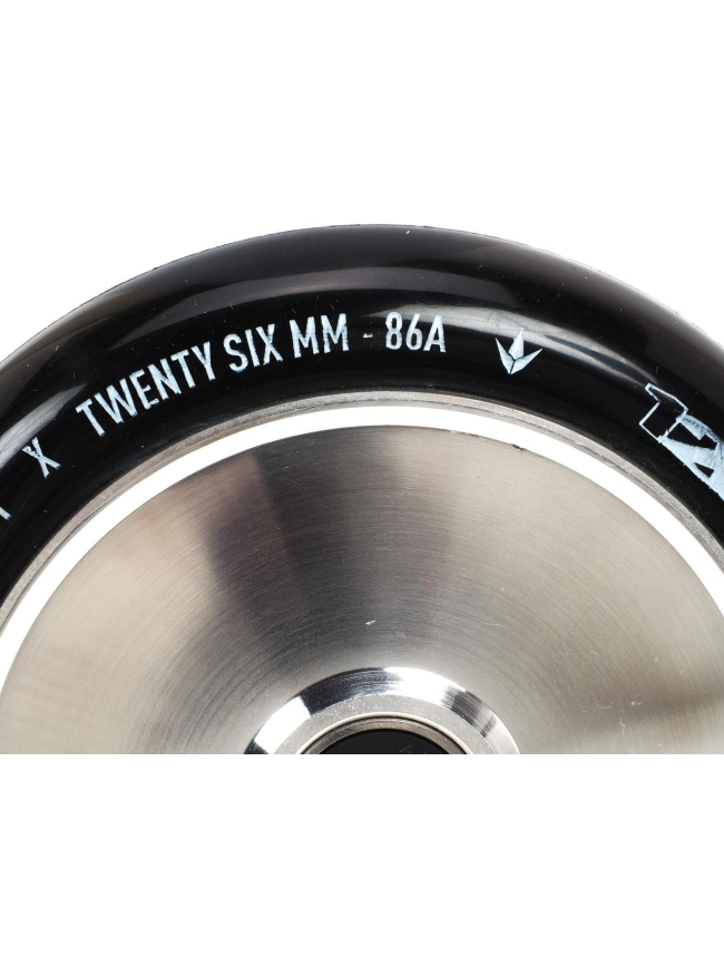 Roue de trottinette hollow polished 120mm noir - Blunt