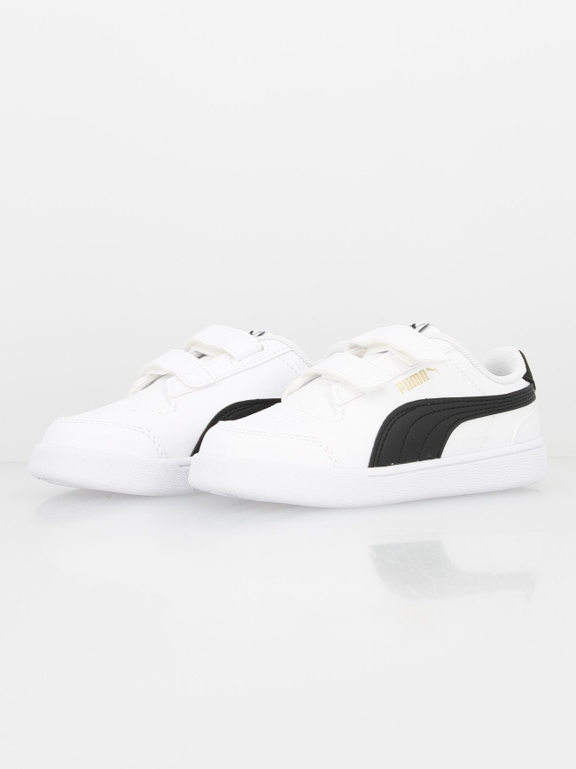 Baskets scratch shuffle blanc enfant - Puma