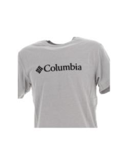 T-shirt basic logo gris homme - Columbia