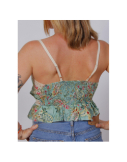 Caraco brodé vert femme - Culture Sud