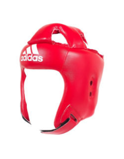 Casque de boxe ouvert rouge - Adidas