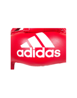 Casque de boxe ouvert rouge - Adidas