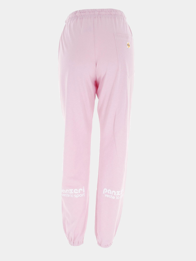Jogging uni H rose/blanc - Panzeri