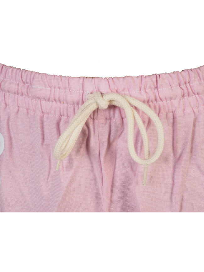 Short uni A rose clair/blanc - Panzeri