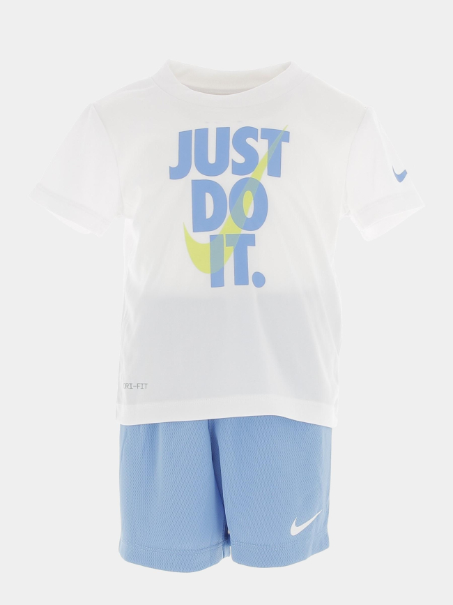 Ensemble t-shirt short bleu garçon - Nike