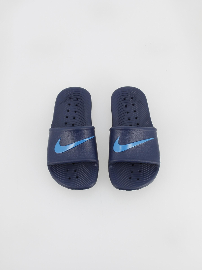 Claquettes kawa shoxer bleu marine enfant - Nike