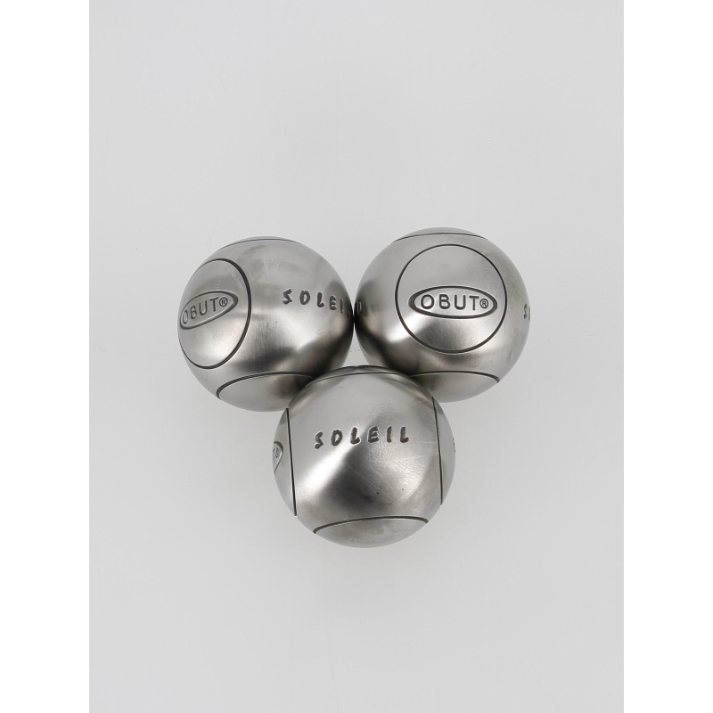 Soleil strie 1 tendre 71mm boules de pétanque - Obut