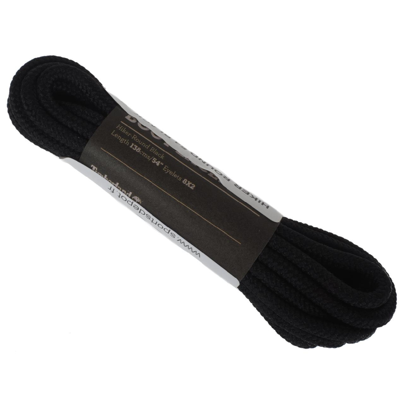 Lacets ronds chaussures randonnée noir - Timberland