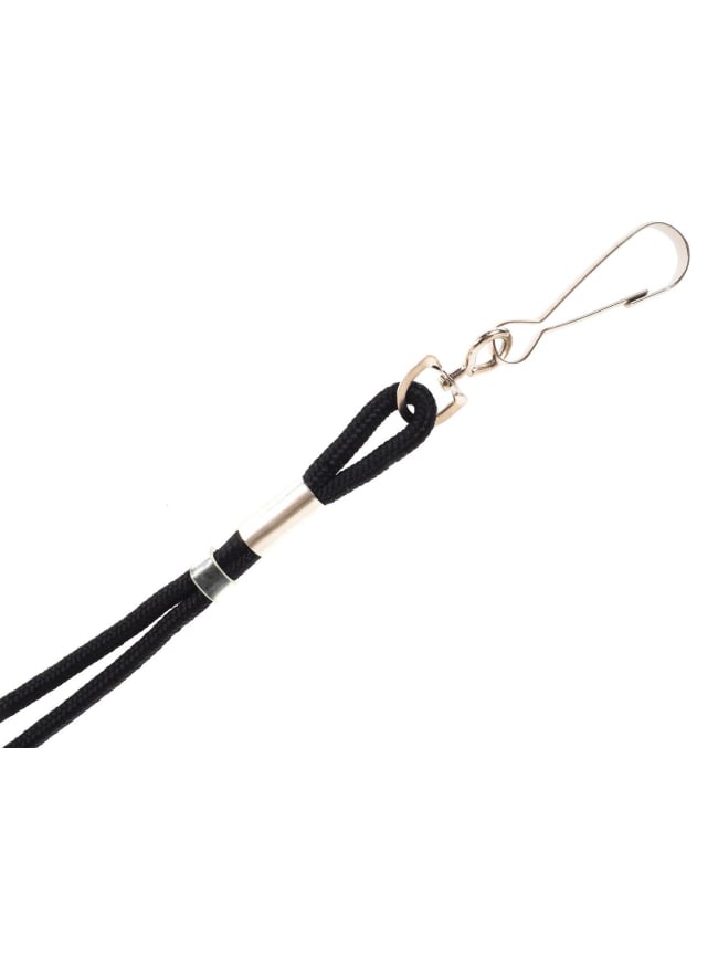 Mini cordon attache sifflet poignet noir - Tremblay