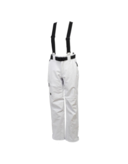 Pantalon de ski unosoft blanc femme - Eldera Sportswear