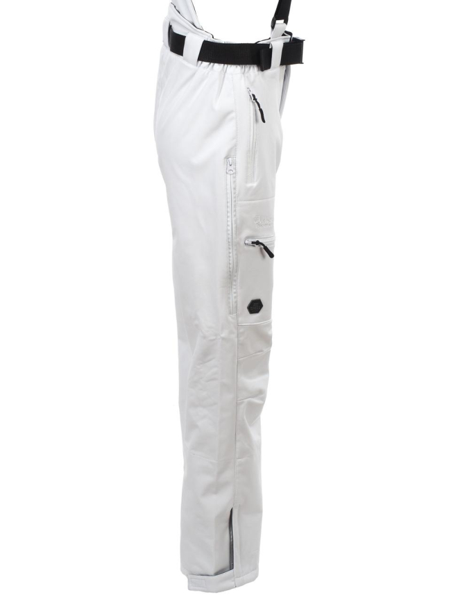 Pantalon de ski unosoft blanc femme - Eldera Sportswear