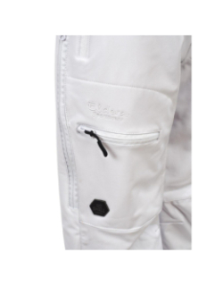 Pantalon de ski unosoft blanc femme - Eldera Sportswear