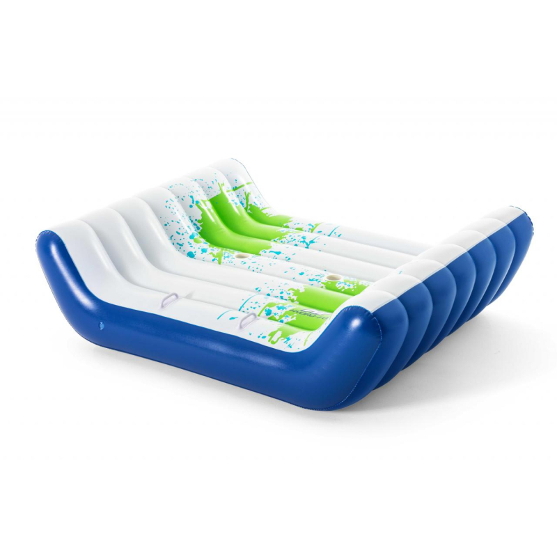 Radeau gonflable chill splash lounge 221 x 174 cm - Bestway