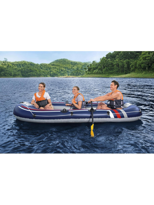 Bateau gonflable treak bleu gris - Bestway