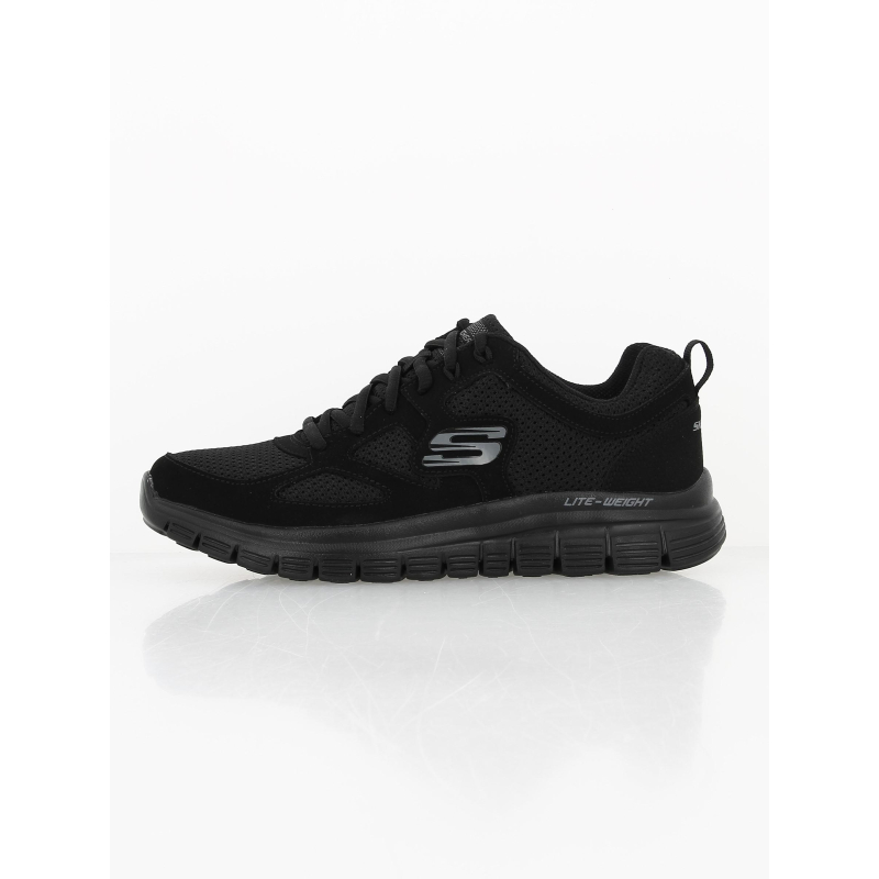 Baskets sport burns agoura noir homme - Skechers