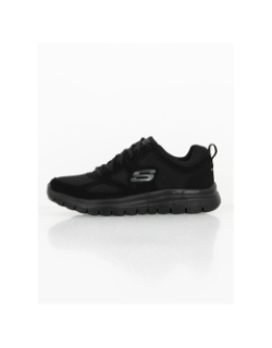 Baskets sport burns agoura noir homme - Skechers