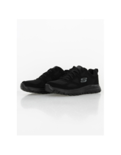 Baskets sport burns agoura noir homme - Skechers