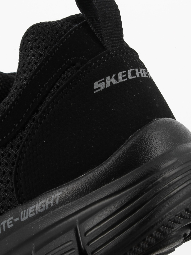Baskets sport burns agoura noir homme - Skechers
