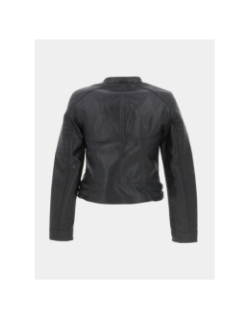 Veste simili-cuir courte love noir femme - Vero Moda