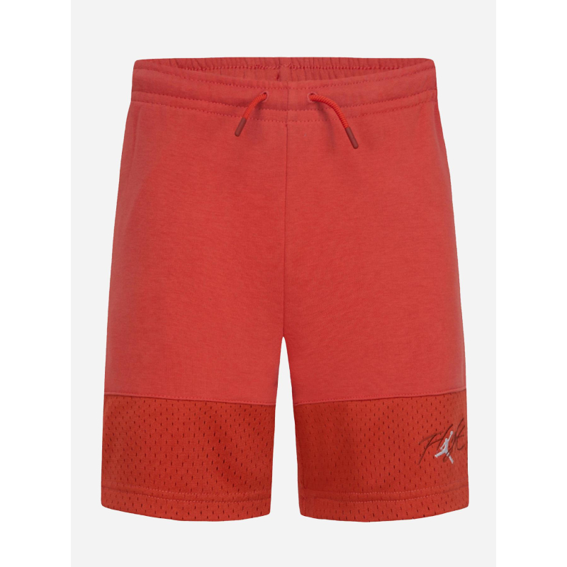 Short off court flight orange garçon - Jordan