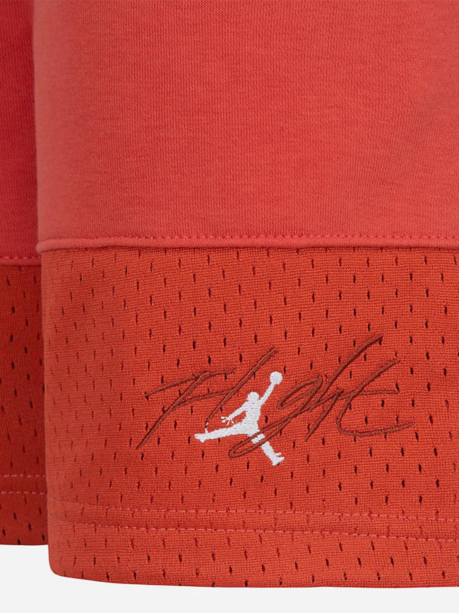 Short off court flight orange garçon - Jordan