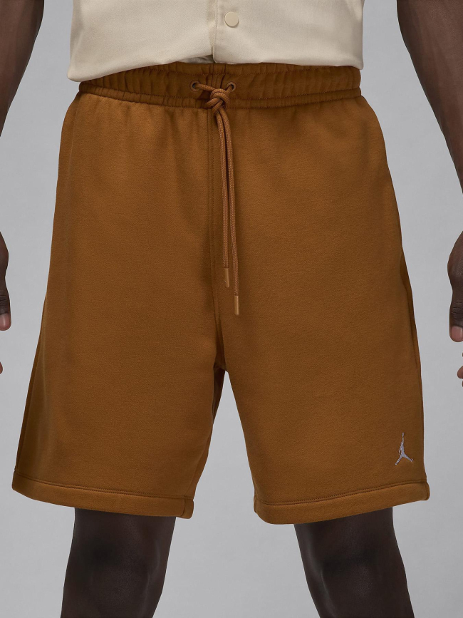 Short jogging jordan brooklyn fleece marron homme - Nike