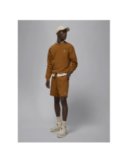 Short jogging jordan brooklyn fleece marron homme - Nike