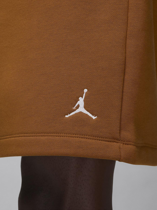 Short jogging jordan brooklyn fleece marron homme - Nike
