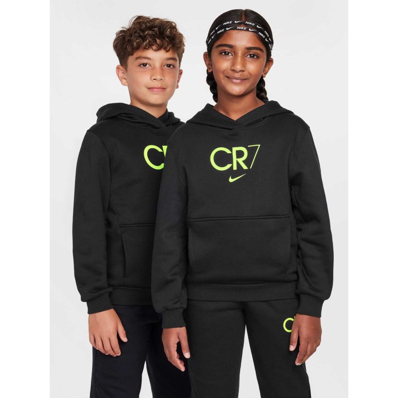 Sweat à capuche cr7 club fleece noir enfant - Nike