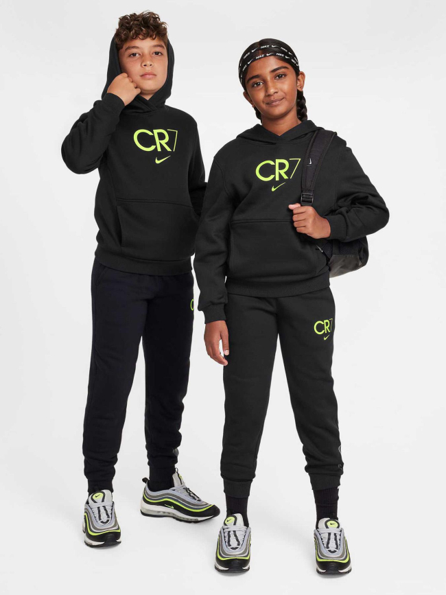 Sweat à capuche cr7 club fleece noir enfant - Nike