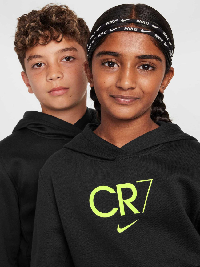 Sweat à capuche cr7 club fleece noir enfant - Nike