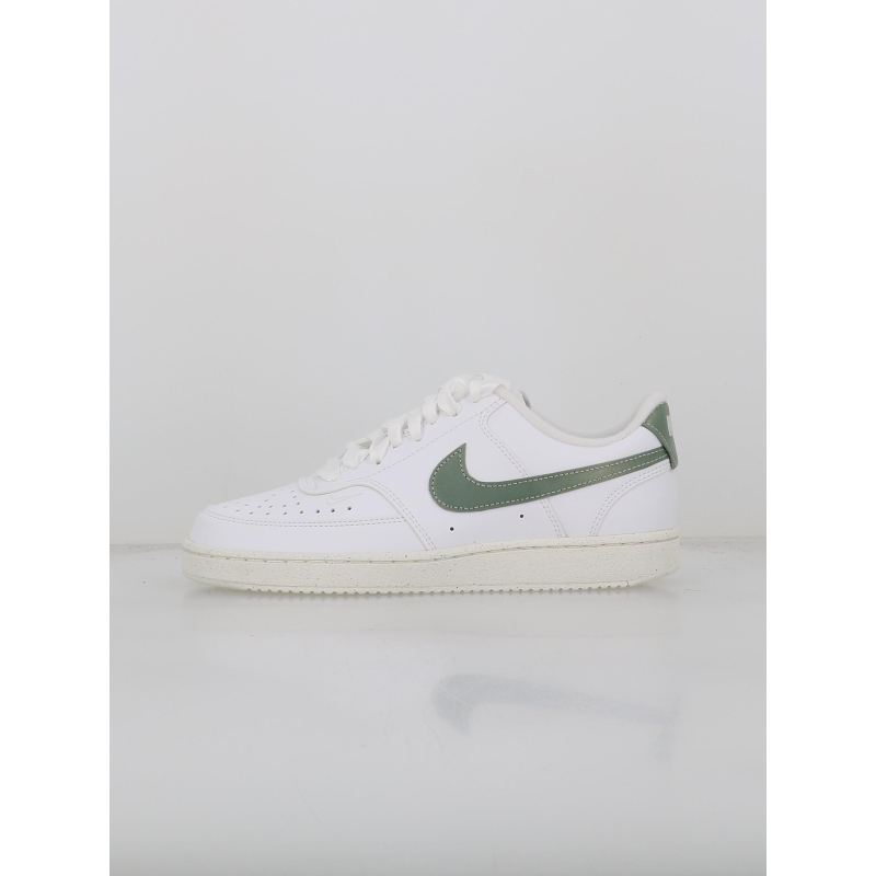 Baskets court vision blanc kaki femme -Nike