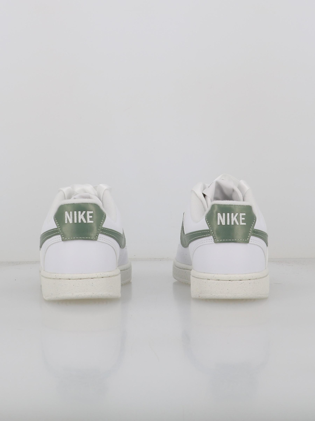 Baskets court vision blanc kaki femme -Nike